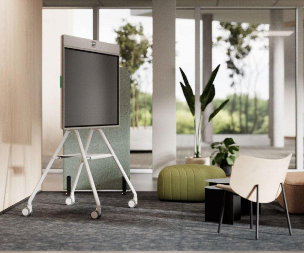 Logitech Rally Board 65 Cart - стойка на колела за Logitech Rally Board ...