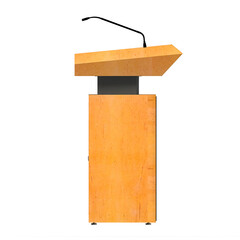 Страничен изглед на Digital Podium TW23P-A – Интерактивна лекторска катедра с 22" тъч дисплей