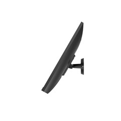 Страничен изглед на дисплей монтиран на Maclocks VESA Tilting Wall Mount for Screens Up to 27" Bow