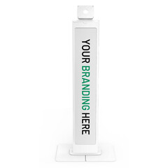 Бяла стойка Maclocks Brandable VESA Floor Stand