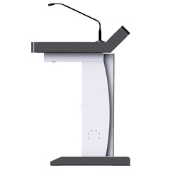 Страничен изглед на Digital Podium TK32H - Дигитална лекторска катедра с фиксирана височина