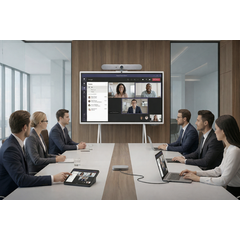 Видеоконферентен дисплей  за видео срещи Samsung The Flip WM55FX  -  интерактивен дисплей 55"