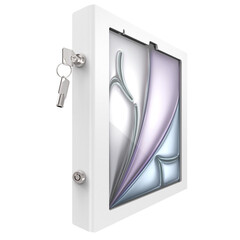 Maclocks by Compulocks Apex Secured Enclosure Wall Mount White - Apple iPad Air M2/M3/M4 13"