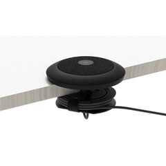 Външен изглед на Logitech mic pod mount на конфферентна маса