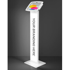 Maclocks by Compulocks Tablet Floor Stand with Brandable Lighting Panel