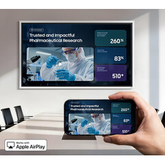 AirPlay 2 и интерактивен дисплей Samsung The Flip WM55FX  -  интерактивен дисплей 55"