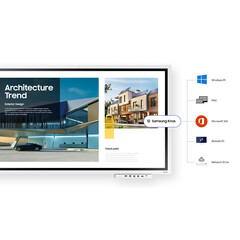 Workspace, защитен от Knox  - Samsung The Flip WM55FX  -  интерактивен дисплей 55"