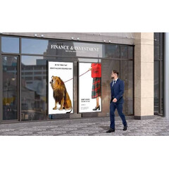 Еран за витрина за Digital Signage