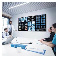 Samsung QB55C - 55" дисплей с DICOM стандарт за ехографски снимки