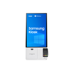 Samsung Kiosk KM24C-5 - дигитален киоск за самообслужване с Windows+Connection Box CY-KM24CPXEN с добавен терминал за плащане