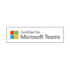 Сертифицирана за Microsoft Teams Rooms