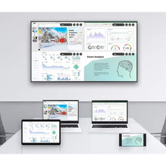 Samsung QM98C - 98" дисплей за видоеконферентна зала за срещи