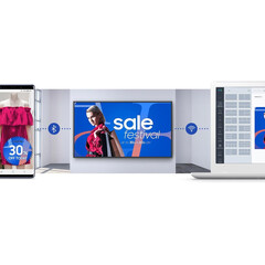 Samsung QM43B-T - професионален сензорен дисплей 43"