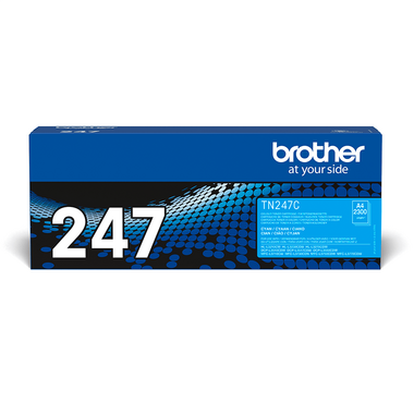 Brother TN-247C  -  оригинална синя тонер касета за 2 300 стр.