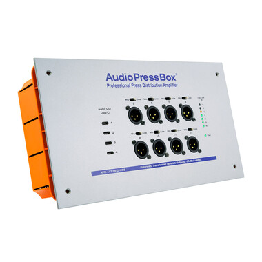 AudioPressBox APB-112 IW-D-USB - Dante модул за фиксирана инсталация