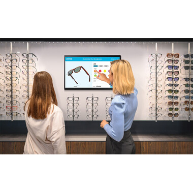 Samsung QB24C-T - сензорен рекламен дисплей 24"