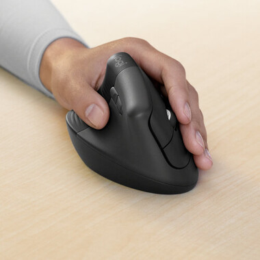 Logitech Lift Vertical Ergonomic Mouse for Business - Бизнес премиум клас безжична мишка