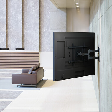 Hagor BrackIT XXL HD II- стойка за монтаж на стена на  дисплей от 65" до 98",завъртане