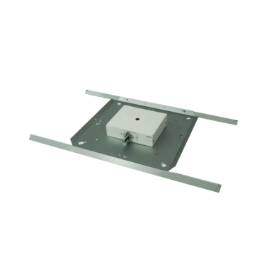 Sound Masking Biamp Cambridge DS1398B  - Мрежов нископрофилен, бял високоговорител с монтажен мост