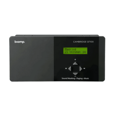Sound Masking Biamp Cambridge QT-100 - контролер за Sound Masking за една зона