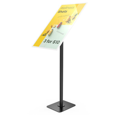Swift Floor Stand for the Samsung E-Paper Smart Signage - Black