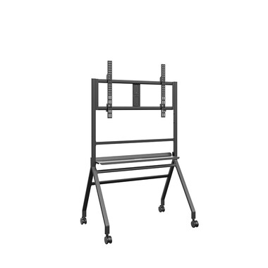 Hagor BrackIT Stand Scandio Black - Мобилна стойка за дисплей от 55" до 86” пейзаж