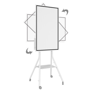 Hagor HA Flip-Trolley - Мобилна стойка за интерактивен дисплей Samsung Flip 55“