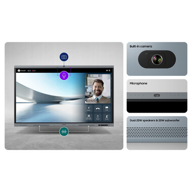 Samsung Interactive Display WA65FX-P - All-in-One, camera, Android 15,Google EDLA