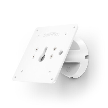 VESA Tilting Wall Mount - White - стойка за стена за дисплей до 27"