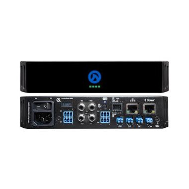 LEA Dante Amplifier CS124D - 4-канален IoT усилвател 120W (Half-Rack)