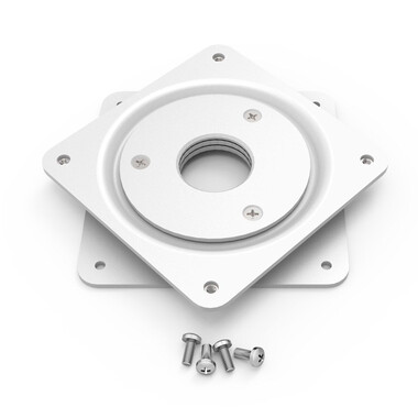 Maclocks by Compulocks Rotating Plate White - въртяща се плоча за дисплей до 24"