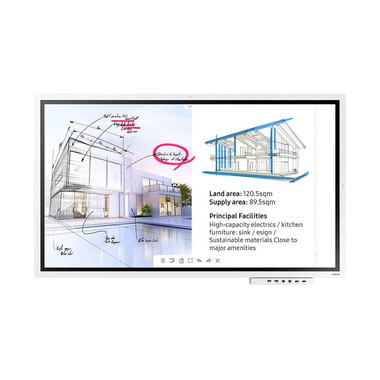 Samsung Flip 2 WM55R - интерактивен дисплей 55", цифрова бяла дъска 16/7