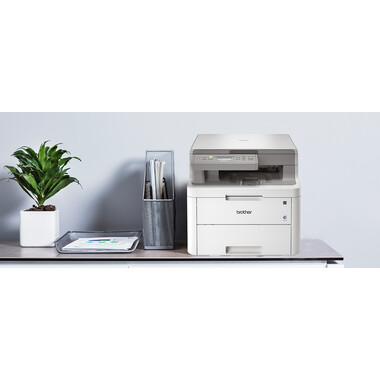 Brother DCP-L3510CDW – цветен копир,скенер и двустранен принтер с WiFi, 36 месеца гаранция.