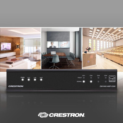 Crestron DM NAX AMP X300 - усилвател Audio-over-IP