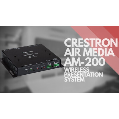 Crestron AM 3200 WFI - безжично споделяне на съдържание, BYOD безжична презентация