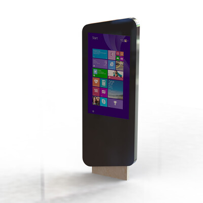 Terra T50TR-T - рекламен сензорен тотем 50"