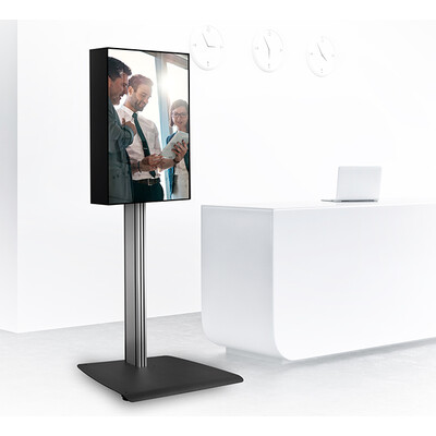 B-Tech BT7003 - Свободностояща стойка за дигитална табела с портретна ориентация до 65"