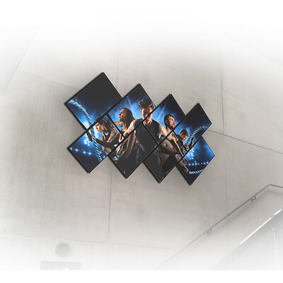 B-Tech BT7549 - Въртяща се стойка пейзаж - портрет