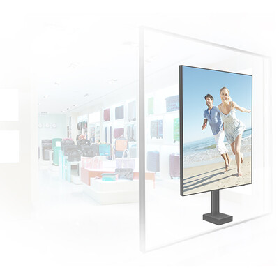 B-Tech BT8587 - Стойка за дигитална табела до 86" с прибираща се основа