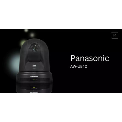 Panasonic AW-UE40KEJ - широкоъгълна PTZ камера, 24x Optical Zoom,4К, стрийминг
