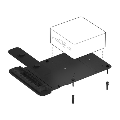 Logitech PC Mount - стойка за монтаж на мини компютър