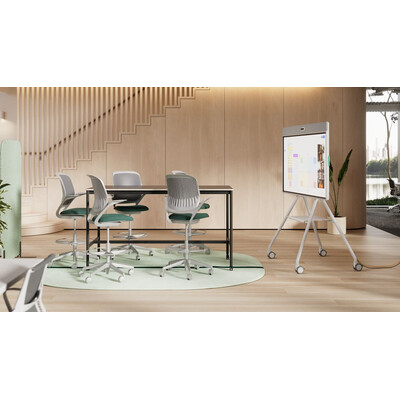 Logitech Rally Board 65 Cart - стойка на колела за  Logitech Rally Board 65