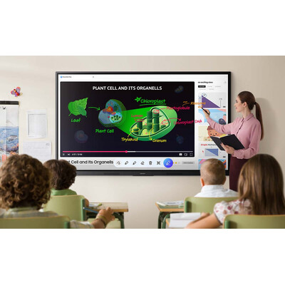 Samsung Interactive E-Board WA86F -  интерактивна дигитална дъска 86", Android 14 OS,Google Certified