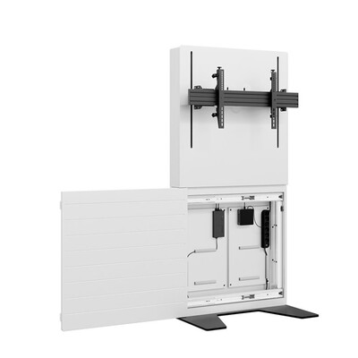 Hagor CON-Line Big FS - Подова стойка с моторизирано повдигане за дисплей от 75" до 98”