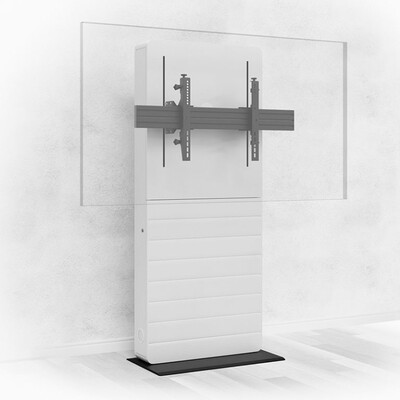 Hagor CON-Line FS Lift - Подова стойка с моторизирано повдигане за дисплей от 55" до 75”