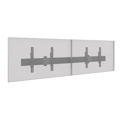 Hagor CPS Menuboard W2L - Стойка за стена за 2 дисплея от 46" до 65″ пейзаж и наклон