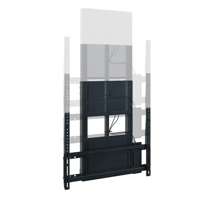 Hagor WH Moto Slim - моторизирана стойка за стена за дисплей от 42“ – 86“