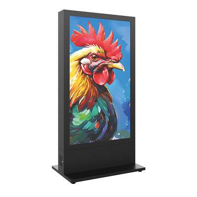 Hagor HP Kiosk 65″ FS - тотем стойка за вътрешен монтаж за дисплей 65"