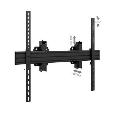 Hagor WH Synchron HD 75-110- стойка за монтаж на стена на  дисплей от 75" до 110", накланяща се, регулируема