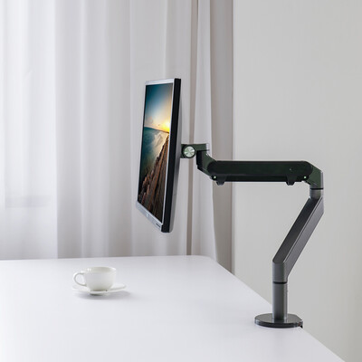 Hagor Gasliftarm Medium Single - подвижна стойка за монитор от 15" до 32", наклон и завъртане